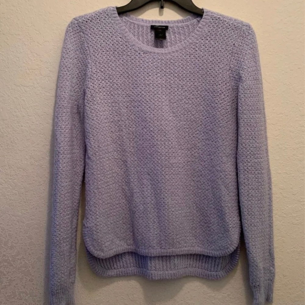 periwinkle Ann Taylor sweater